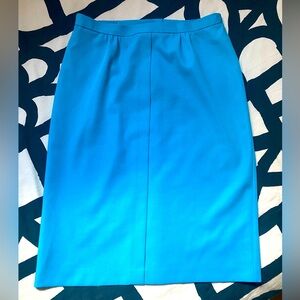 Vintage Alice Ruth Calf-Length Blue Skirt